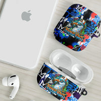 Edinburgh Fringe Festival AirPods Case Fringe Vibes Graffiti Seagull Scotland Bagpipes Street Art