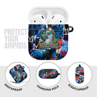 Edinburgh Fringe Festival AirPods Case Fringe Vibes Graffiti Seagull Scotland Bagpipes Street Art