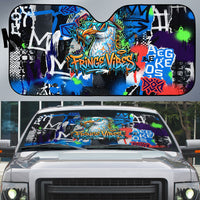 Edinburgh Fringe Festival Auto Sun Shade Fringe Vibes Graffiti Seagull Scotland Bagpipes Street Art