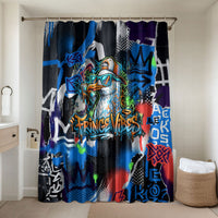 Edinburgh Fringe Festival Bathroom Set Fringe Vibes Graffiti Seagull Scotland Bagpipes Street Art