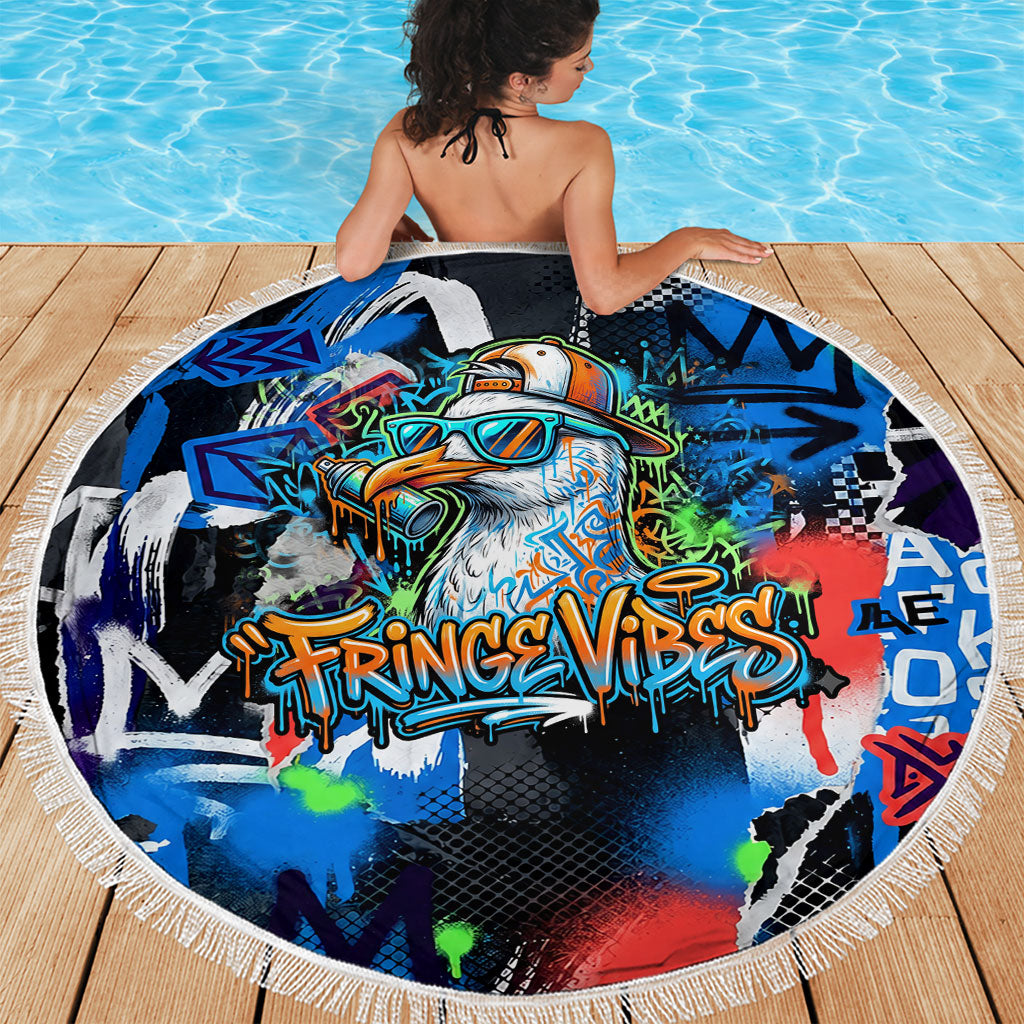 Edinburgh Fringe Festival Beach Blanket Fringe Vibes Graffiti Seagull Scotland Bagpipes Street Art