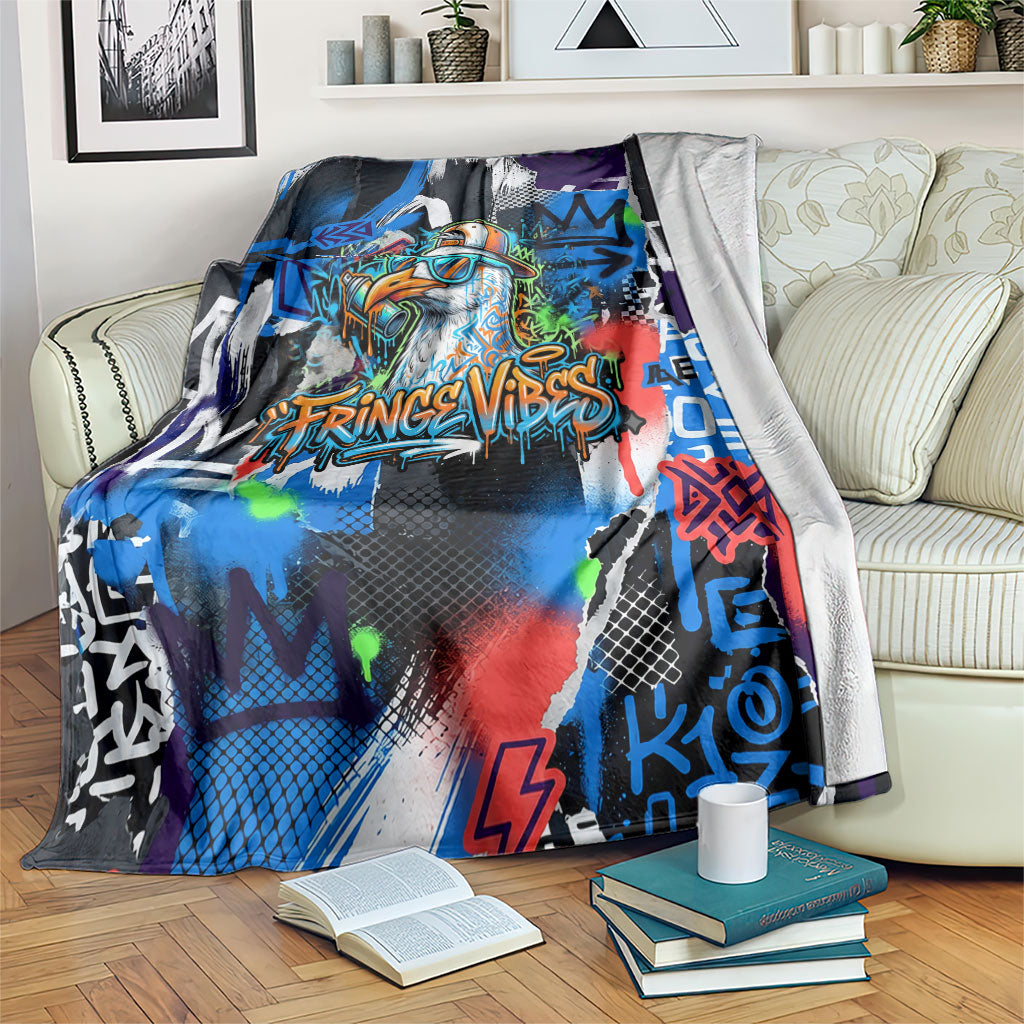 Edinburgh Fringe Festival Blanket Fringe Vibes Graffiti Seagull Scotland Bagpipes Street Art