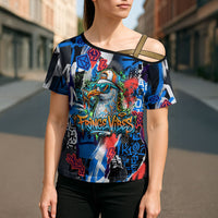 Edinburgh Fringe Festival Cross Shoulder Shirt Fringe Vibes Graffiti Seagull Scotland Bagpipes Street Art
