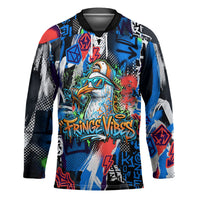 Edinburgh Fringe Festival Hockey Jersey Fringe Vibes Graffiti Seagull Scotland Bagpipes Street Art