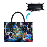 Edinburgh Fringe Festival Leather Bag Fringe Vibes Graffiti Seagull Scotland Bagpipes Street Art