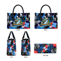 Edinburgh Fringe Festival Leather Bag Fringe Vibes Graffiti Seagull Scotland Bagpipes Street Art