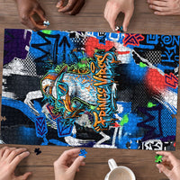 Edinburgh Fringe Festival Puzzle Fringe Vibes Graffiti Seagull Scotland Bagpipes Street Art