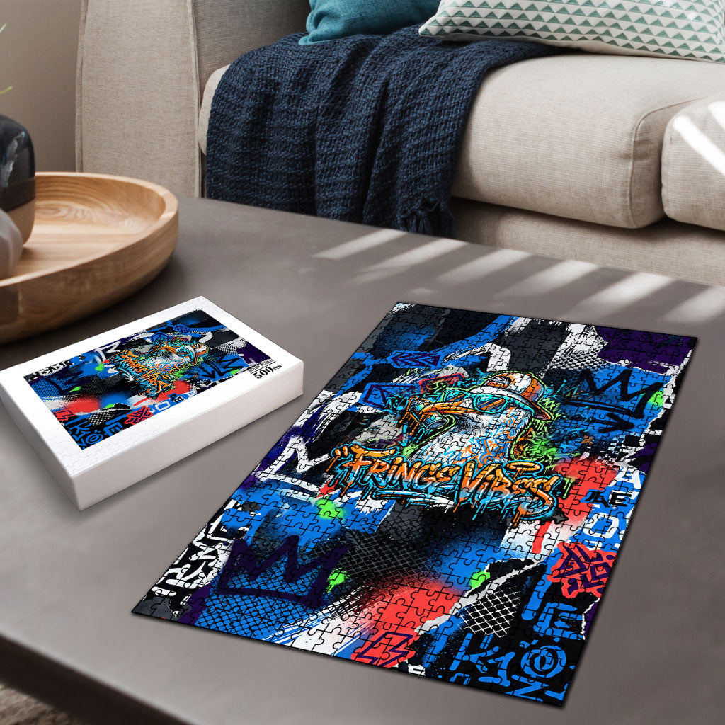 Edinburgh Fringe Festival Puzzle Fringe Vibes Graffiti Seagull Scotland Bagpipes Street Art