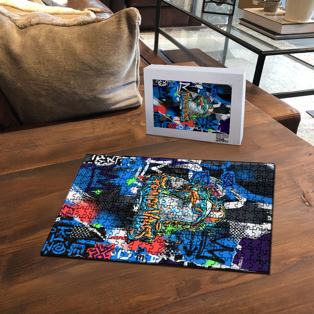 Edinburgh Fringe Festival Puzzle Fringe Vibes Graffiti Seagull Scotland Bagpipes Street Art