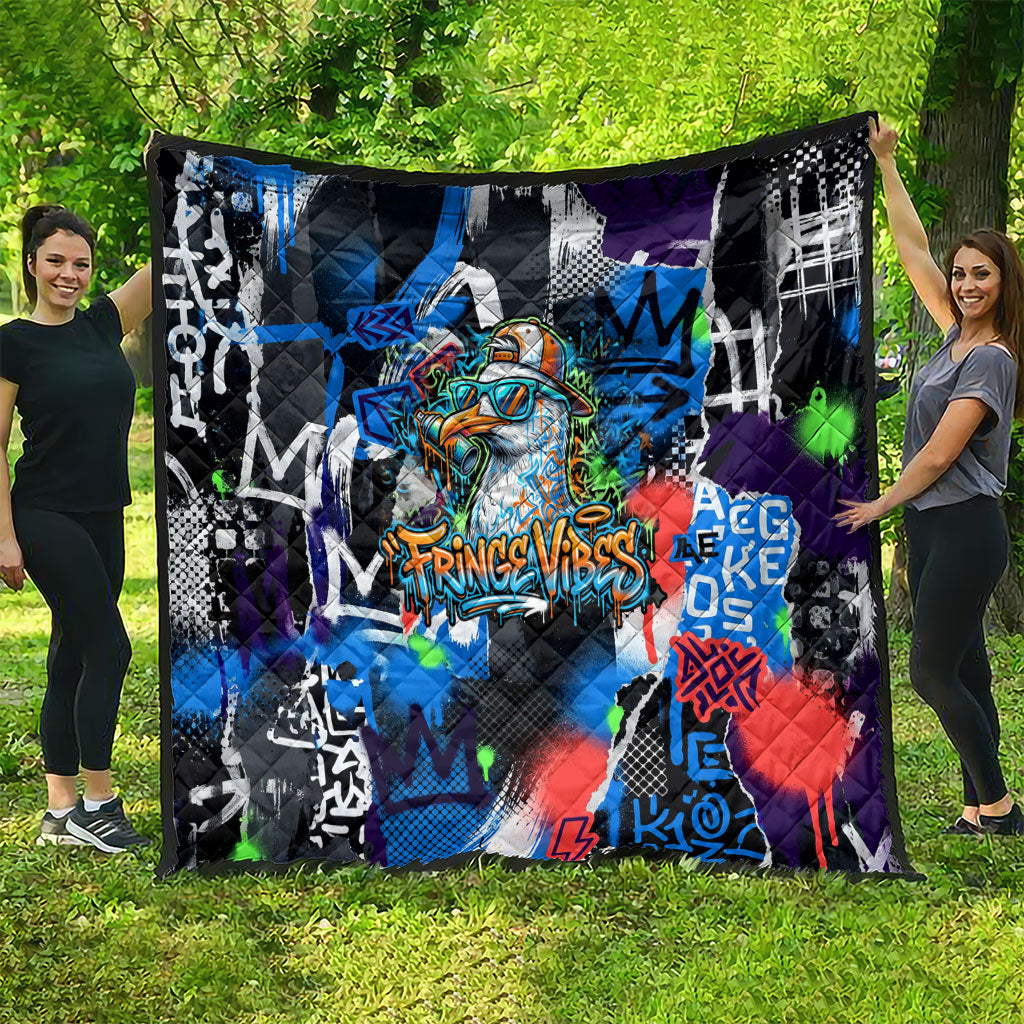 Edinburgh Fringe Festival Quilt Fringe Vibes Graffiti Seagull Scotland Bagpipes Street Art