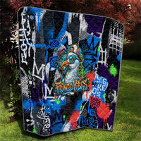 Edinburgh Fringe Festival Quilt Fringe Vibes Graffiti Seagull Scotland Bagpipes Street Art