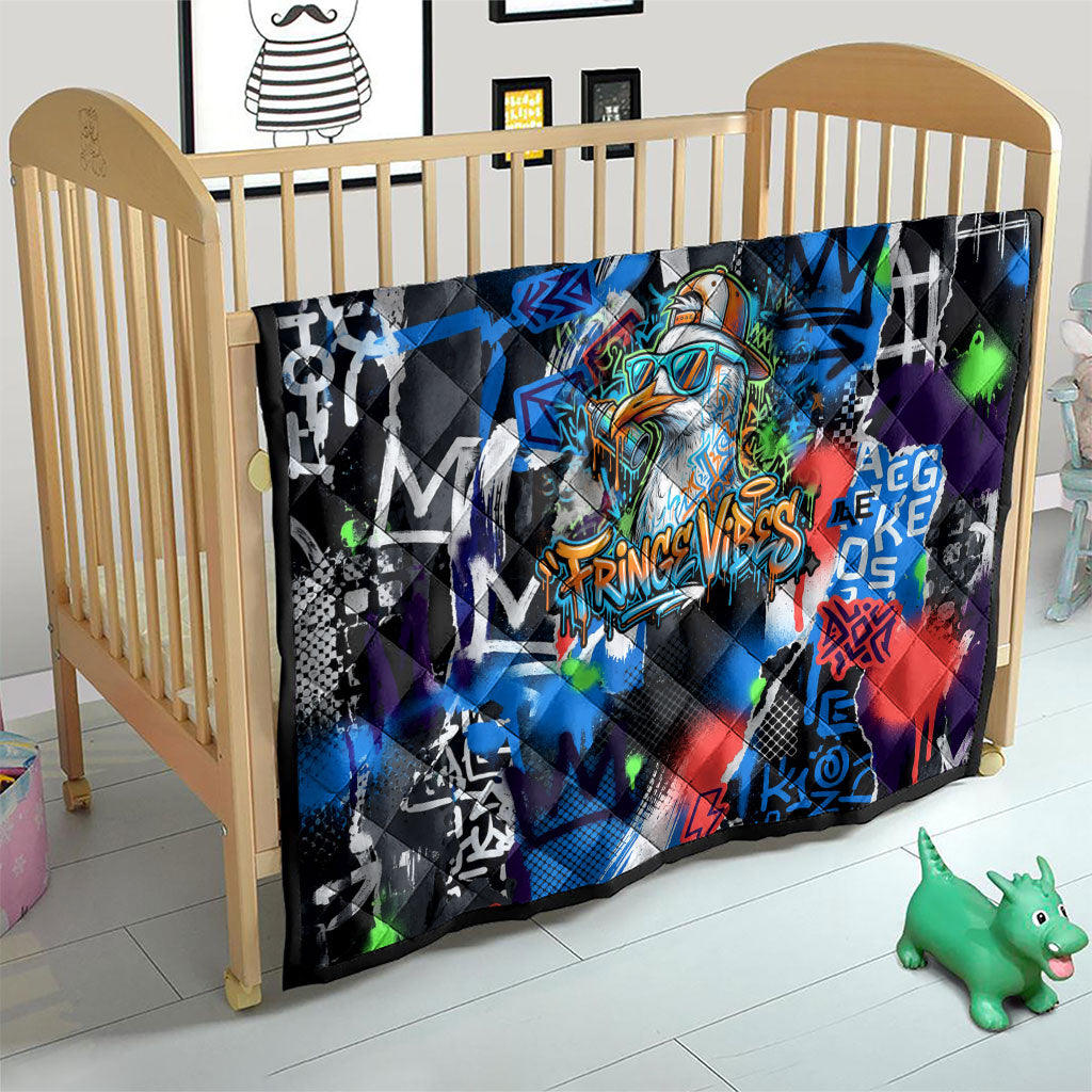 Edinburgh Fringe Festival Quilt Fringe Vibes Graffiti Seagull Scotland Bagpipes Street Art