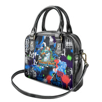 Edinburgh Fringe Festival Shoulder Handbag Fringe Vibes Graffiti Seagull Scotland Bagpipes Street Art