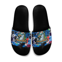 Edinburgh Fringe Festival Slide Sandals Fringe Vibes Graffiti Seagull Scotland Bagpipes Street Art