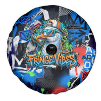 Edinburgh Fringe Festival Spare Tire Cover Fringe Vibes Graffiti Seagull Scotland Bagpipes Street Art
