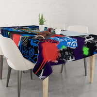 Edinburgh Fringe Festival Tablecloth Fringe Vibes Graffiti Seagull Scotland Bagpipes Street Art