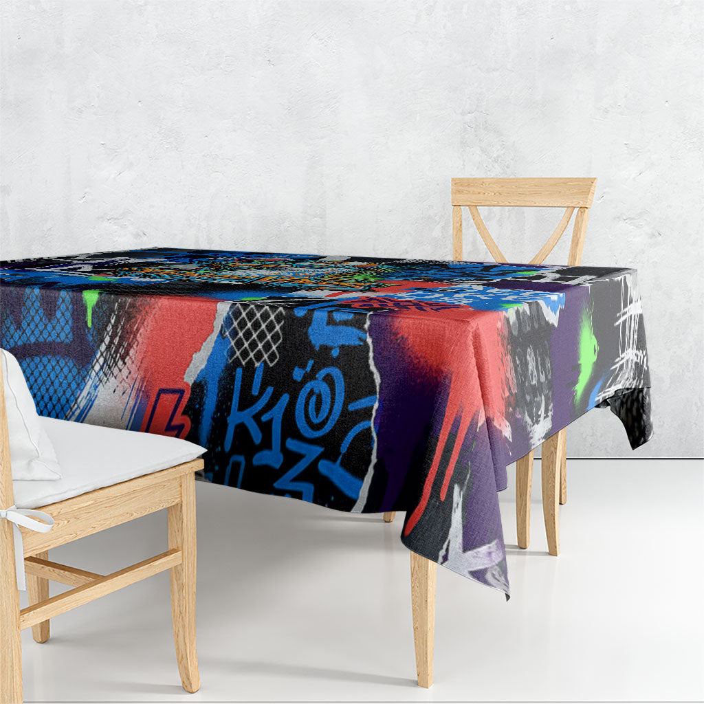 Edinburgh Fringe Festival Tablecloth Fringe Vibes Graffiti Seagull Scotland Bagpipes Street Art