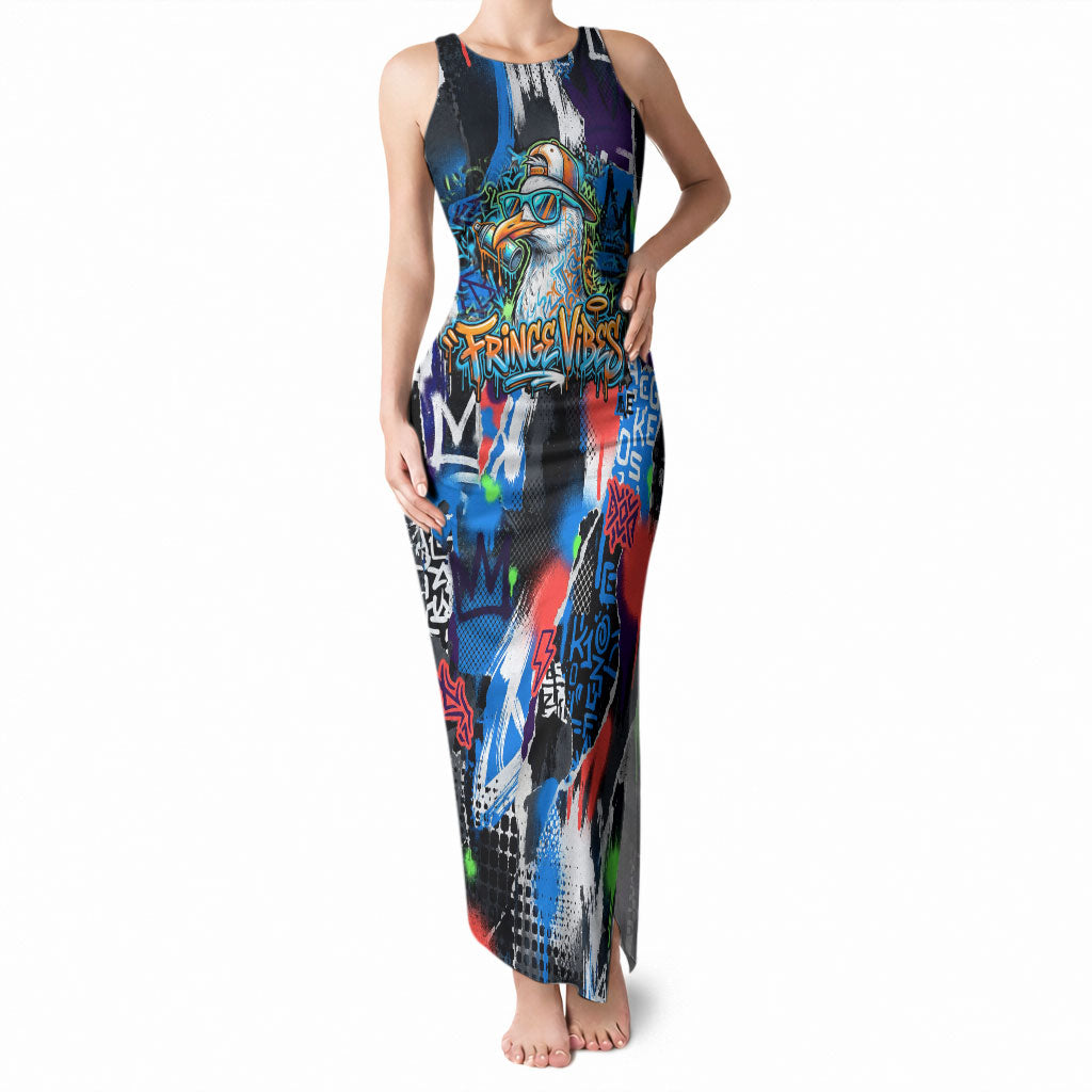 Edinburgh Fringe Festival Tank Maxi Dress Fringe Vibes Graffiti Seagull Scotland Bagpipes Street Art