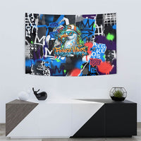 Edinburgh Fringe Festival Tapestry Fringe Vibes Graffiti Seagull Scotland Bagpipes Street Art