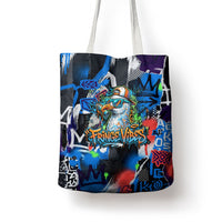 Edinburgh Fringe Festival Tote Bag Fringe Vibes Graffiti Seagull Scotland Bagpipes Street Art