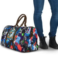 Edinburgh Fringe Festival Travel Bag Fringe Vibes Graffiti Seagull Scotland Bagpipes Street Art