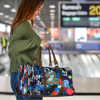 Edinburgh Fringe Festival Travel Bag Fringe Vibes Graffiti Seagull Scotland Bagpipes Street Art
