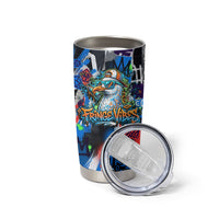 Edinburgh Fringe Festival Tumbler Cup Fringe Vibes Graffiti Seagull Scotland Bagpipes Street Art