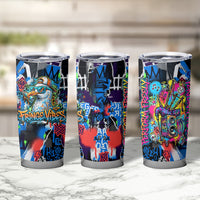 Edinburgh Fringe Festival Tumbler Cup Fringe Vibes Graffiti Seagull Scotland Bagpipes Street Art