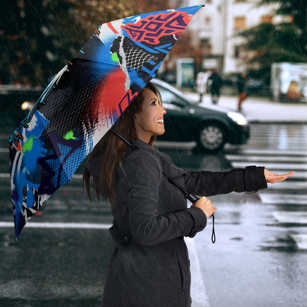 Edinburgh Fringe Festival Umbrella Fringe Vibes Graffiti Seagull Scotland Bagpipes Street Art