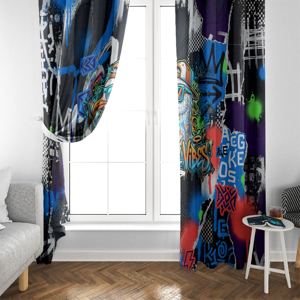 Edinburgh Fringe Festival Window Curtain Fringe Vibes Graffiti Seagull Scotland Bagpipes Street Art