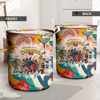 Notting Hill Carnival 94 Laundry Basket Vintage Festival Music Caribbean Dancers Steel Drums Pop Art