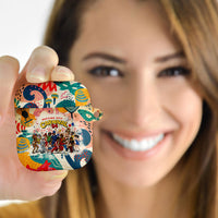 Notting Hill Carnival 94 AirPods Case Vintage Festival Music Caribbean Dancers Steel Drums Pop Art
