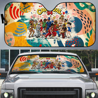 Notting Hill Carnival 94 Auto Sun Shade Vintage Festival Music Caribbean Dancers Steel Drums Pop Art