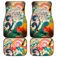 Notting Hill Carnival 94 Car Mats Vintage Festival Music Caribbean Dancers Steel Drums Pop Art