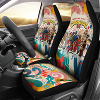 Notting Hill Carnival 94 Car Seat Cover Vintage Festival Music Caribbean Dancers Steel Drums Pop Art