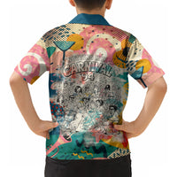 Notting Hill Carnival 94 Kid Hawaiian Shirt Vintage Festival Music Caribbean Dancers Steel Drums Pop Art