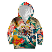Notting Hill Carnival 94 Kid Hoodie Vintage Festival Music Caribbean Dancers Steel Drums Pop Art