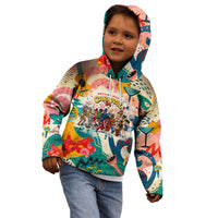 Notting Hill Carnival 94 Kid Hoodie Vintage Festival Music Caribbean Dancers Steel Drums Pop Art