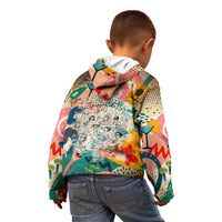 Notting Hill Carnival 94 Kid Hoodie Vintage Festival Music Caribbean Dancers Steel Drums Pop Art