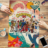 Notting Hill Carnival 94 Puzzle Vintage Festival Music Caribbean Dancers Steel Drums Pop Art