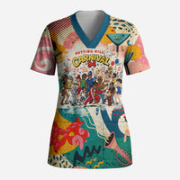 Notting Hill Carnival 94 Scrub Top Vintage Festival Music Caribbean Dancers Steel Drums Pop Art