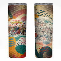 Notting Hill Carnival 94 Skinny Tumbler Vintage Festival Music Caribbean Dancers Steel Drums Pop Art