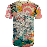Notting Hill Carnival 94 T Shirt Vintage Festival Music Caribbean Dancers Steel Drums Pop Art