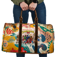 Notting Hill Carnival 94 Travel Bag Vintage Festival Music Caribbean Dancers Steel Drums Pop Art