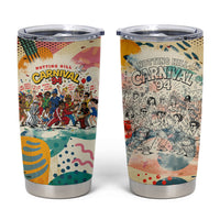 Notting Hill Carnival 94 Tumbler Cup Vintage Festival Music Caribbean Dancers Steel Drums Pop Art