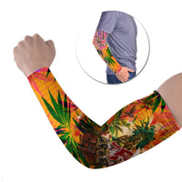 Notting Hill Carnival Arm Sleeves Caribbean Culture Music Festival Feathered Dancer Tropical