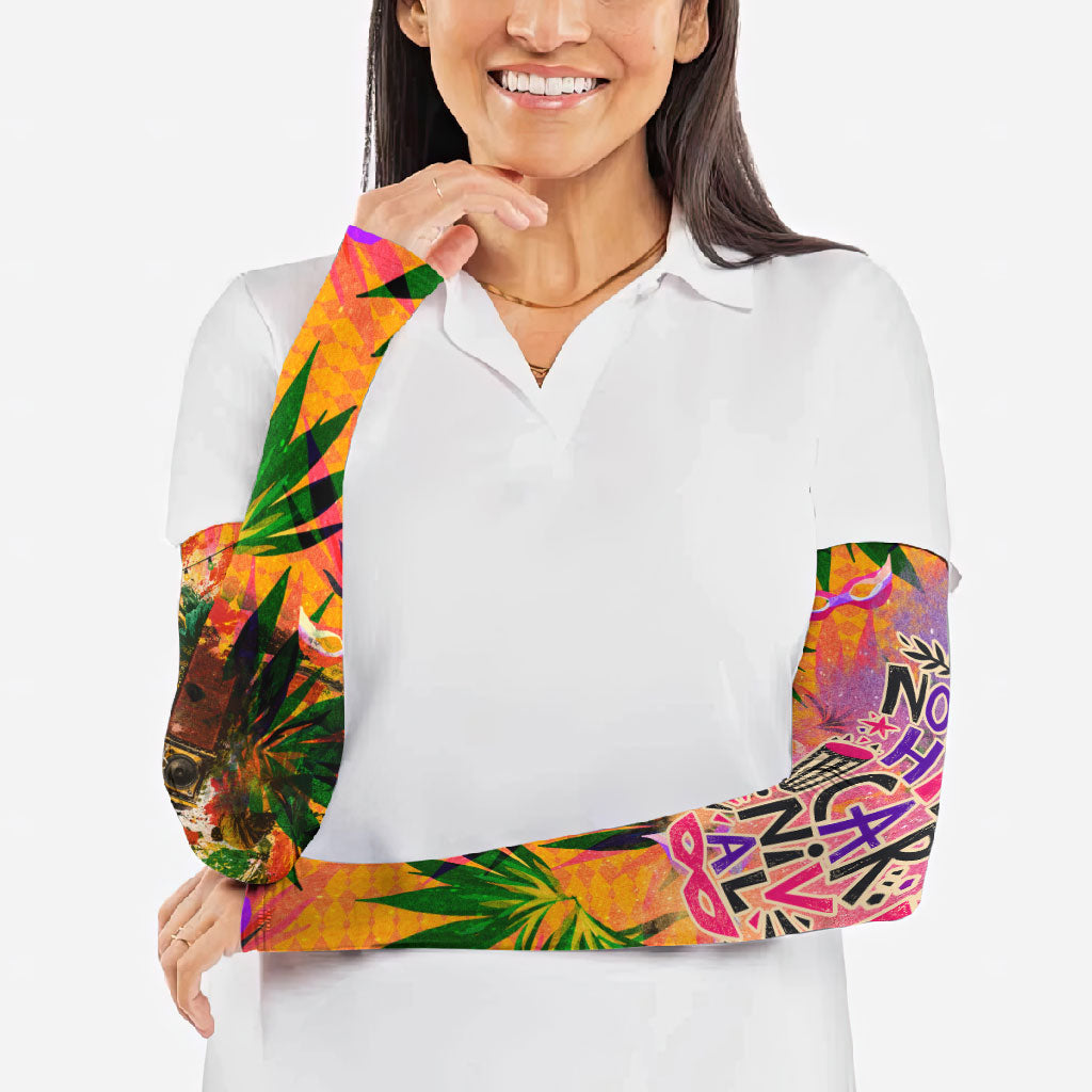 Notting Hill Carnival Arm Sleeves Caribbean Culture Music Festival Feathered Dancer Tropical