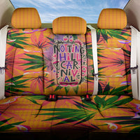 Notting Hill Carnival Back Car Seat Cover Caribbean Culture Music Festival Feathered Dancer Tropical