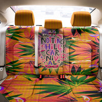 Notting Hill Carnival Back Car Seat Cover Caribbean Culture Music Festival Feathered Dancer Tropical