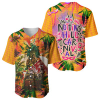 Notting Hill Carnival Baseball Jersey Caribbean Culture Music Festival Feathered Dancer Tropical